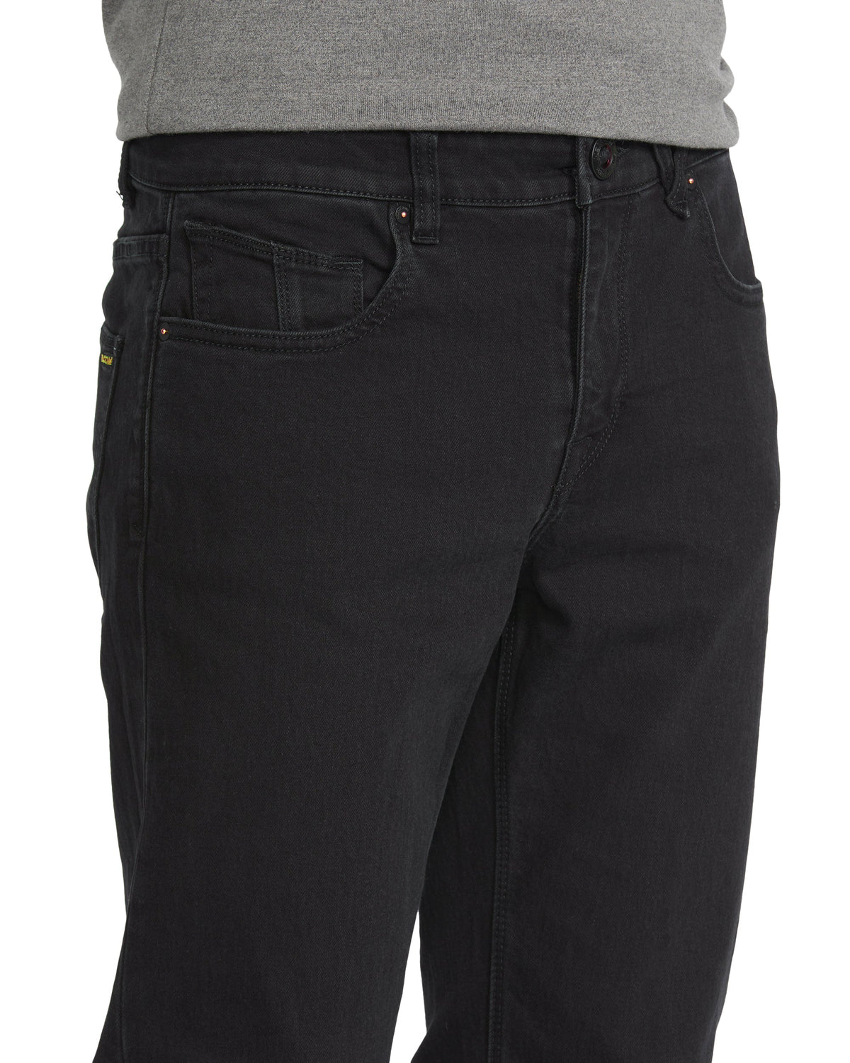 VOLCOM - SOLVER JEANS - BLACK OUT