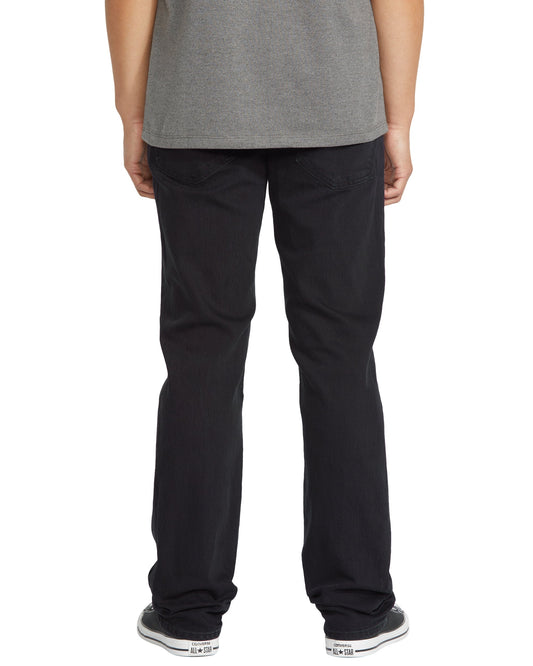 VOLCOM - SOLVER JEANS - BLACK OUT