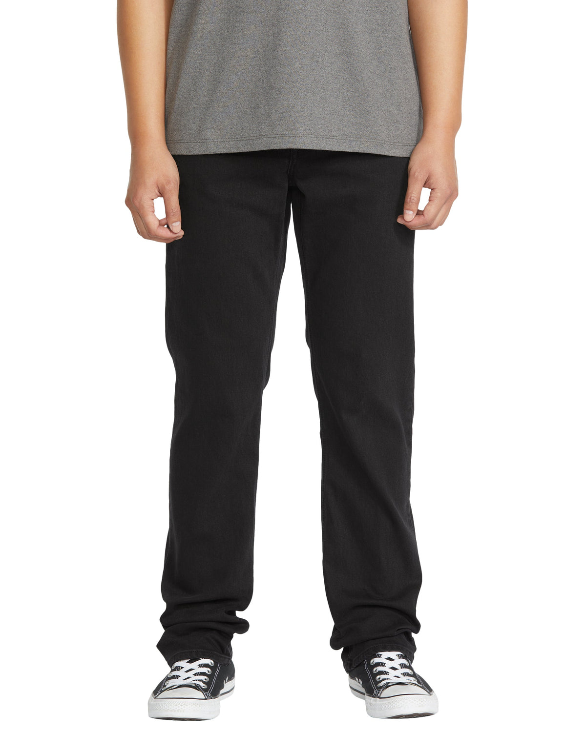 VOLCOM - SOLVER JEANS - BLACK OUT