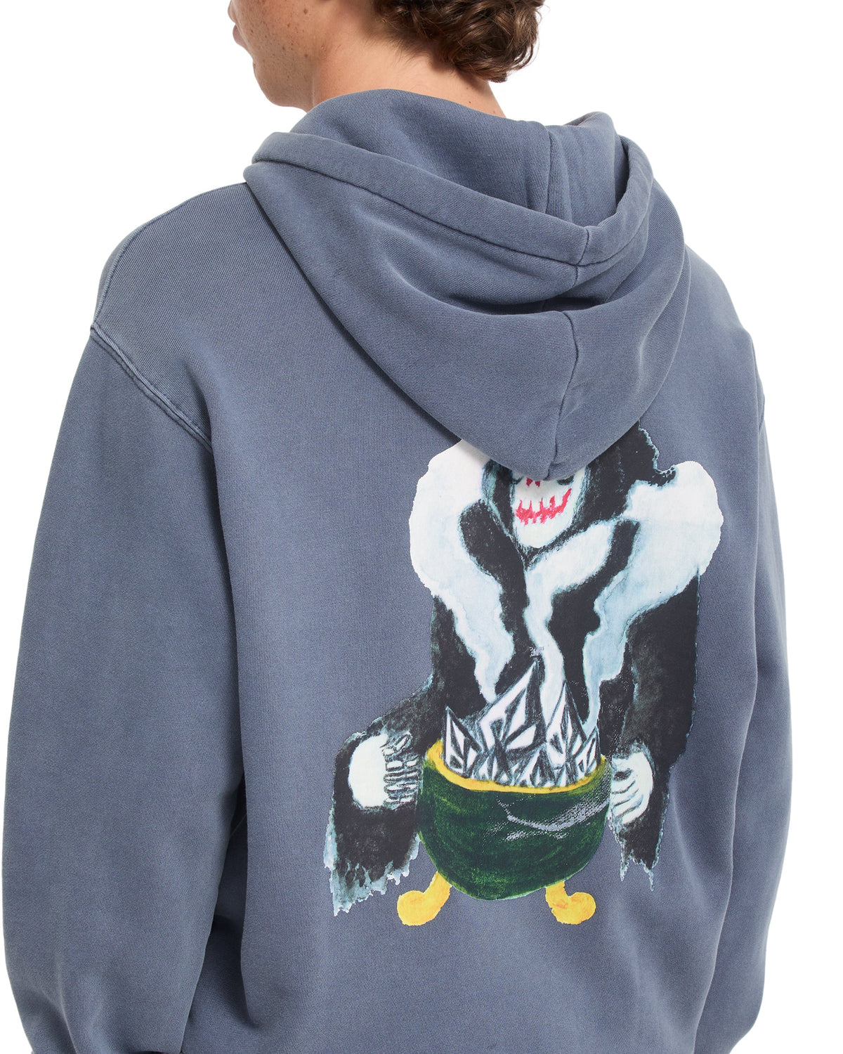 VOLCOM - BOILER HOODIE - STORM BLUE