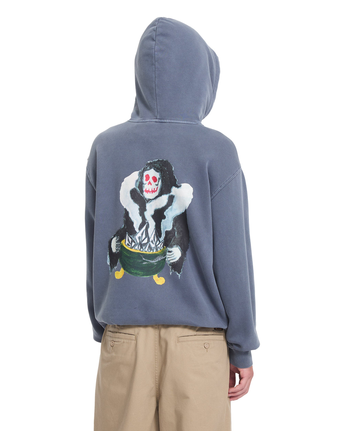 VOLCOM - BOILER HOODIE - STORM BLUE