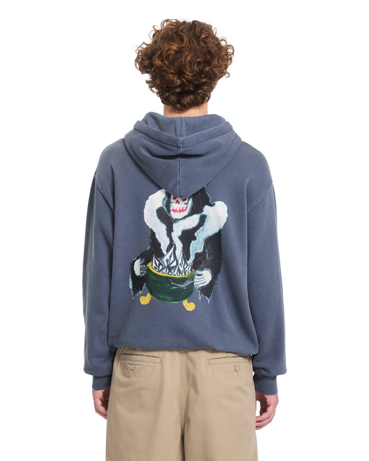 VOLCOM - BOILER HOODIE - STORM BLUE