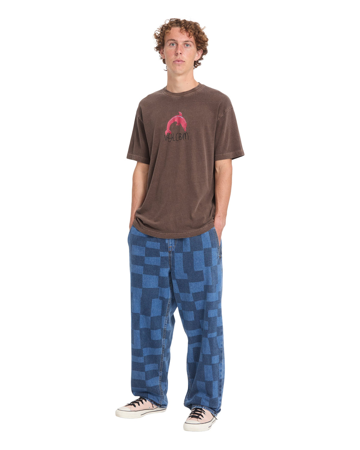VOLCOM - OZZY III T-SHIRT - RAISIN