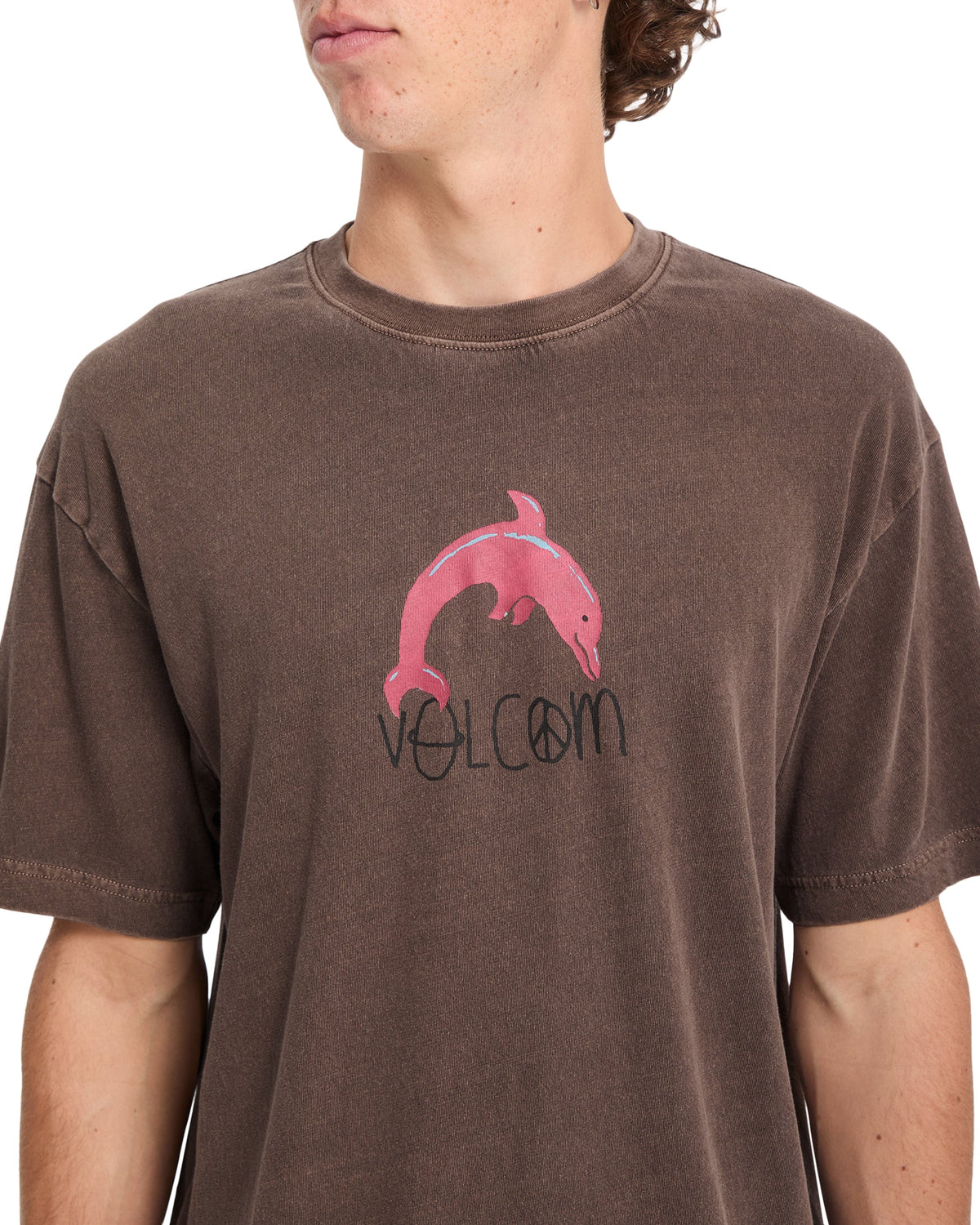 VOLCOM - OZZY III T-SHIRT - RAISIN