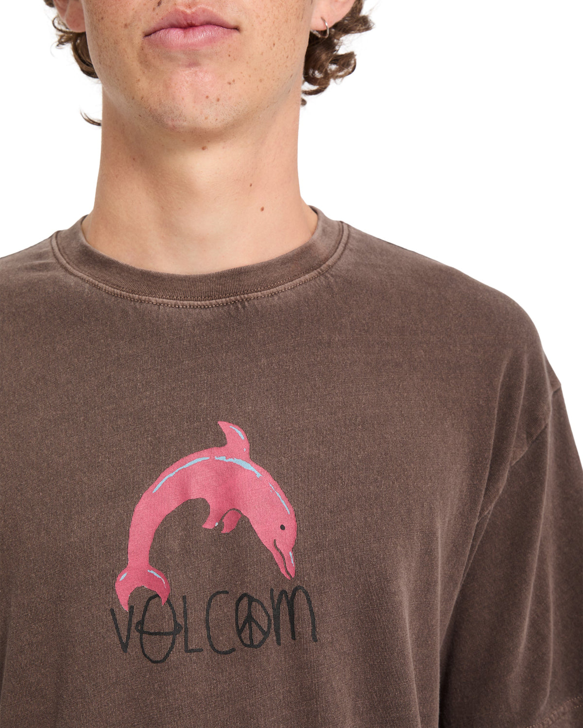 VOLCOM - OZZY III T-SHIRT - RAISIN