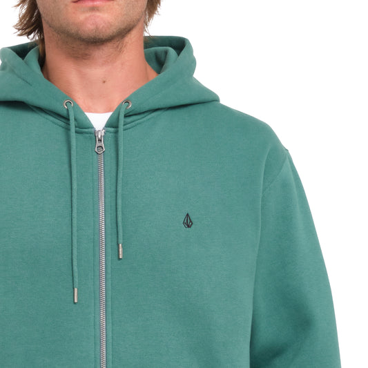 VOLCOM - SINGLE STONE ZIP SEA GREEN