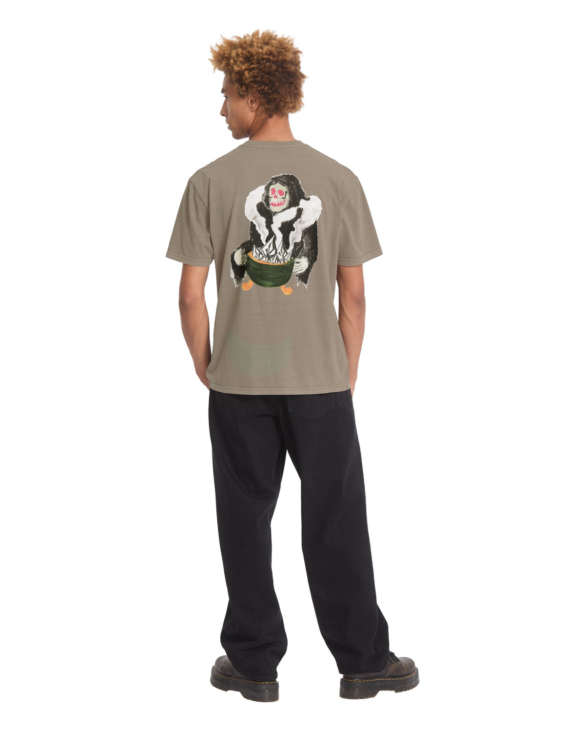 VOLCOM - BOILER T-SHIRT - EARTH