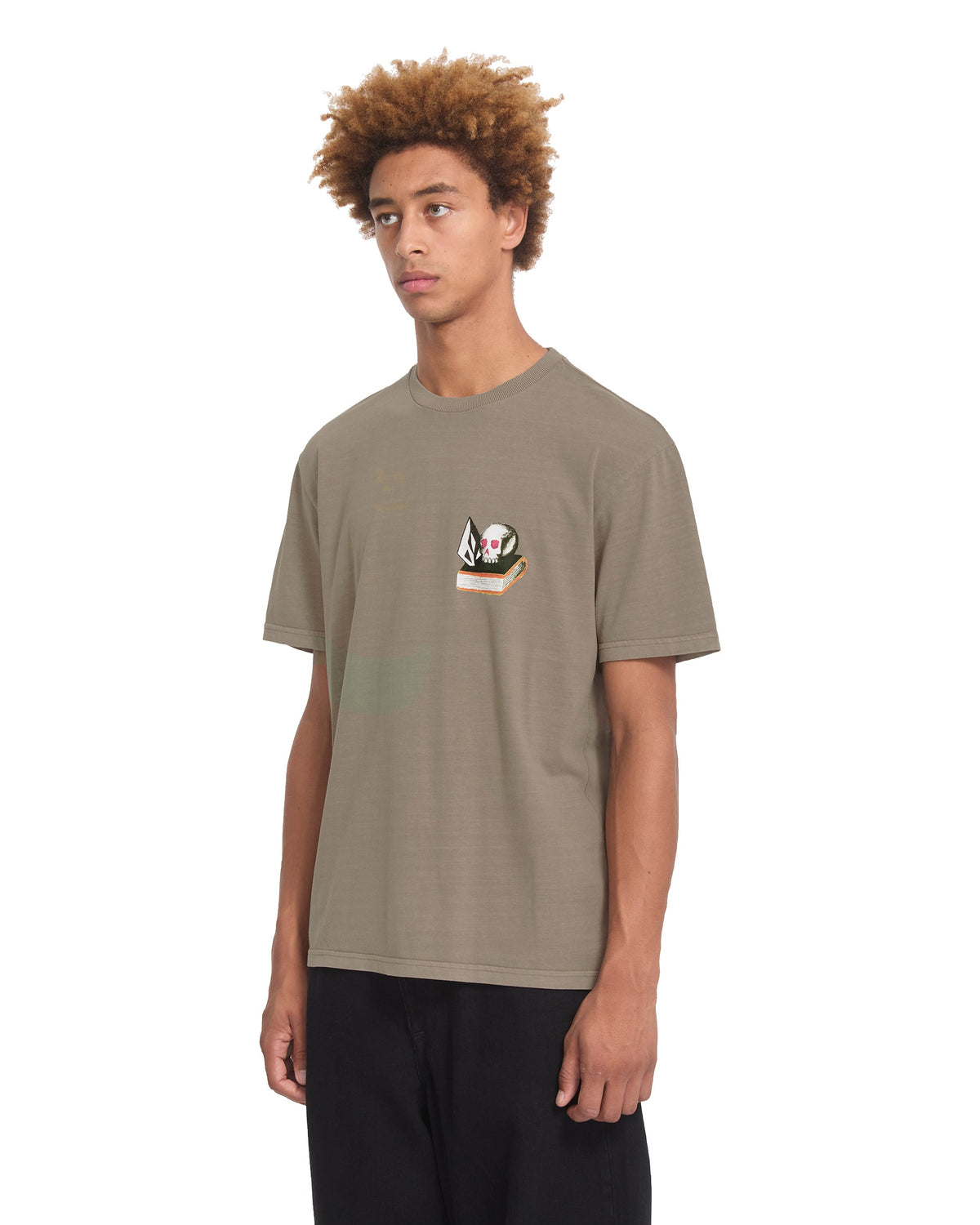 VOLCOM - BOILER T-SHIRT - EARTH