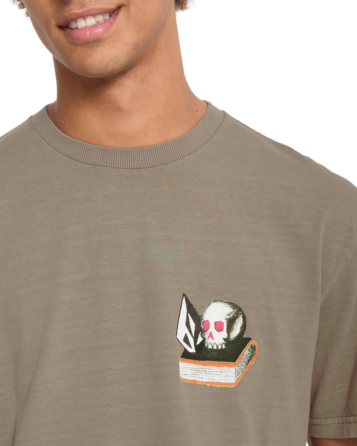 VOLCOM - BOILER T-SHIRT - EARTH