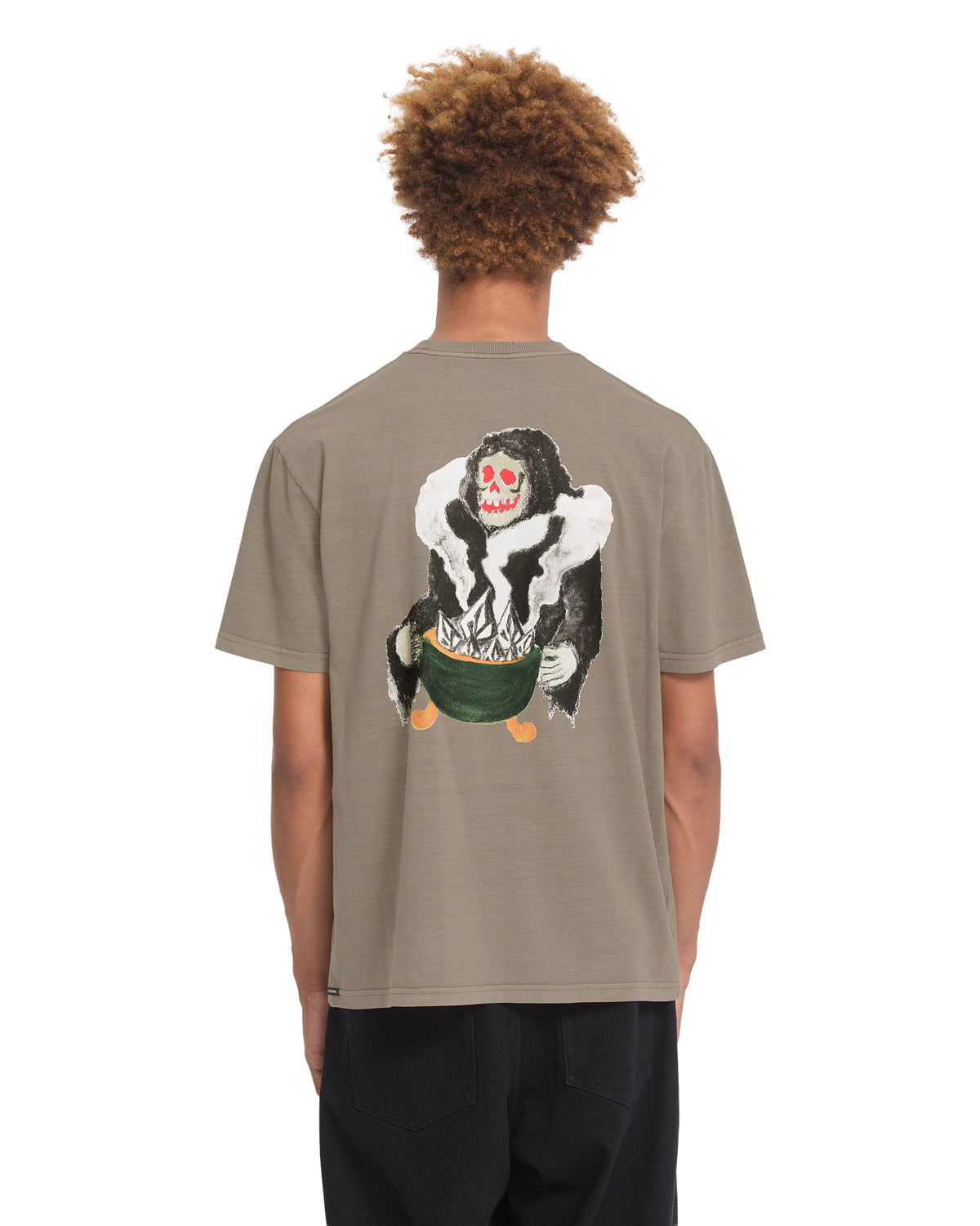 VOLCOM - BOILER T-SHIRT - EARTH