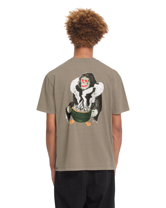 VOLCOM - BOILER T-SHIRT - EARTH