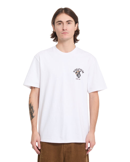 VOLCOM - BAD LUCK T-SHIRT - WHITE