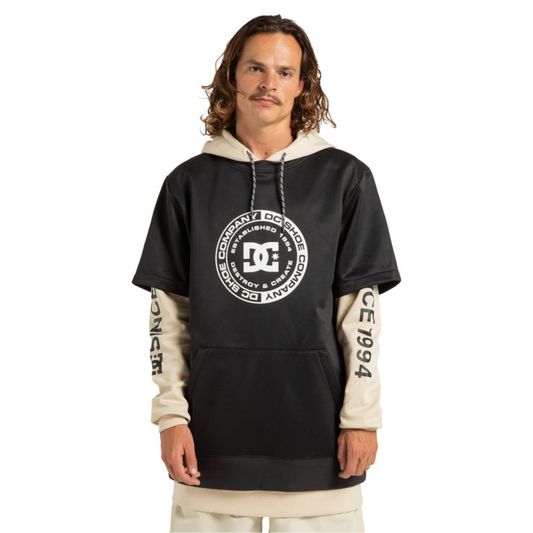 DC SHOES - Felpa Snow Dryden - black