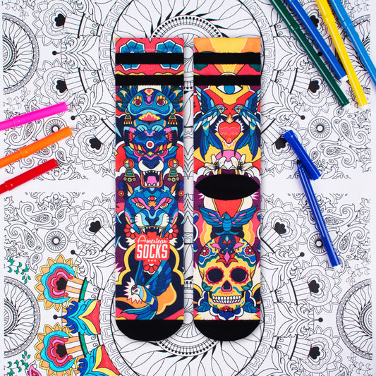 AMERICAN SOCKS Totem Signature - Mid High Socks