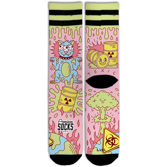 AMERICAN SOCKS Radioactive Signature - Mid High Socks