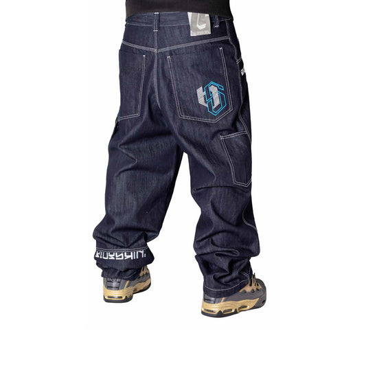 BLUESKIN PANTALONE BAGGY SKATE RAP HIP HOP BS SECRET PKT-L-DNMB VAR. 001