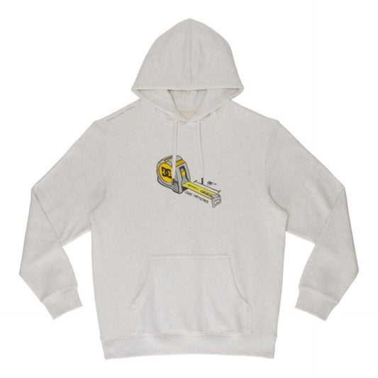 DC SHOES - Felpa Size Matters PH - snow heather