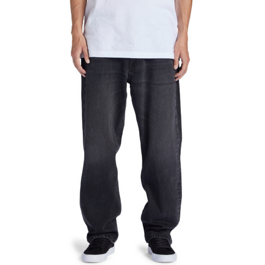 DC SHOES - Worker - Jeans Vestibilità Relaxed da Uomo Nero