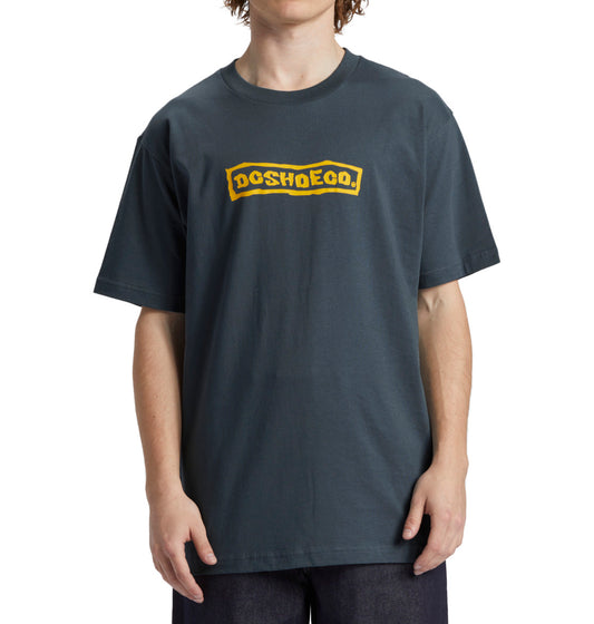 DC SHOES - T-shirt Crunch HSS - stormy weather