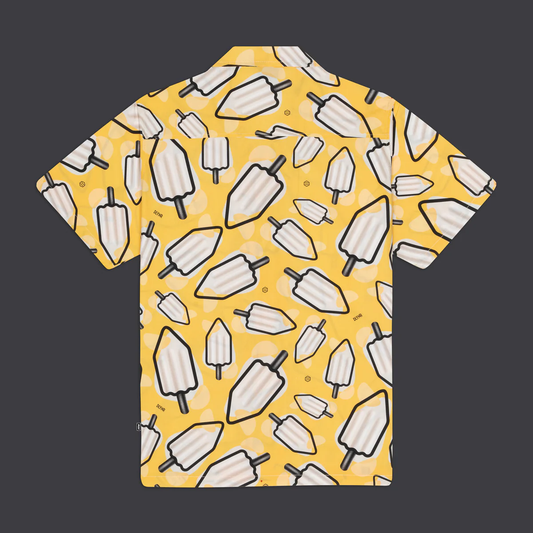 DOLLY NOIRE MAMBO Pattern al Limone Bowling Shirt