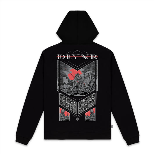 DOLLY NOIRE Mordred Hoodie Black
