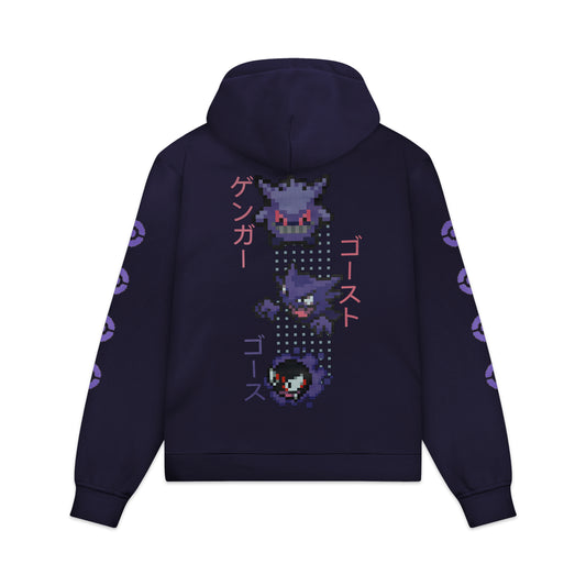 DOLLY NOIRE - Dolly Noire – Gengar Evolution Hoodie Black Unisex