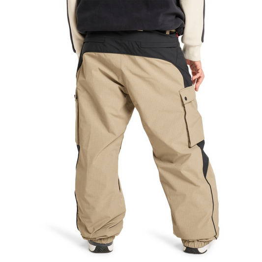 QUIKSILVER - QS Pantalone Snow Down Cargo - fallen rock ripstop