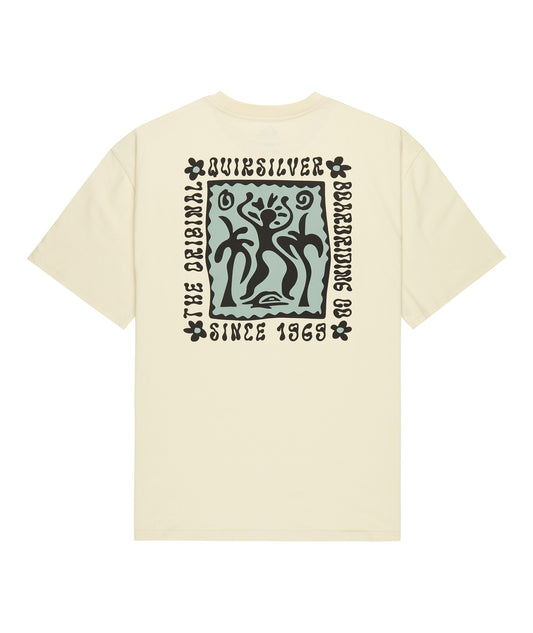 QUIKSILVER Serenity Splash Tee - T-shirt Uomo Cotone Bio