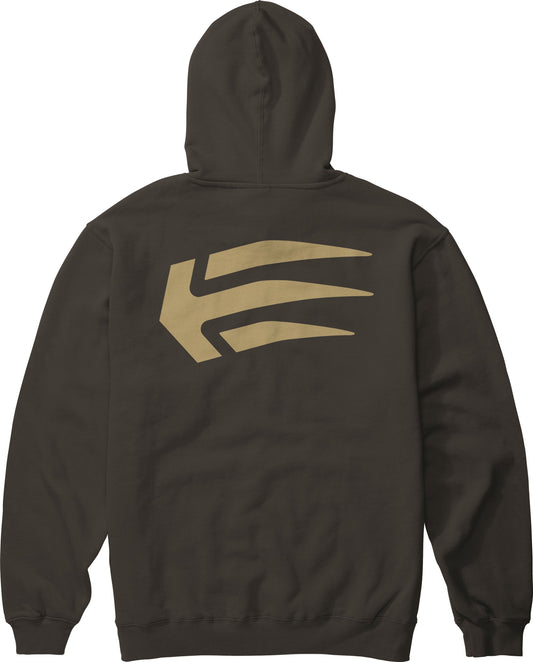 Etnies - JOSLIN HOODIE - BLACK/GOLD