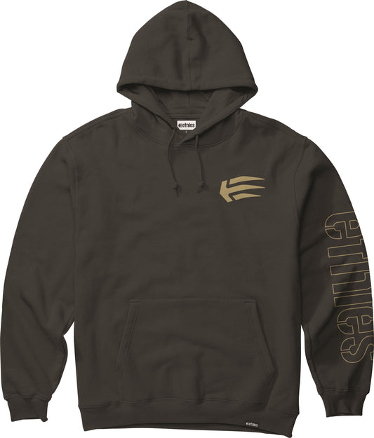 Etnies - JOSLIN HOODIE - BLACK/GOLD