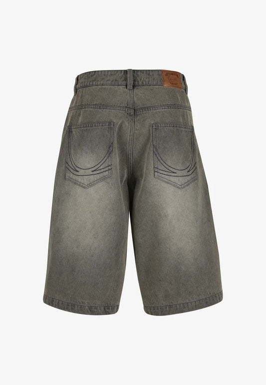 Karl Kani - OG Washed Relaxed Baggy Jorts | Grigio