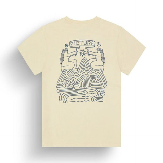 PICTURE CLOTHING - TERRA TEE - B Wood Ash