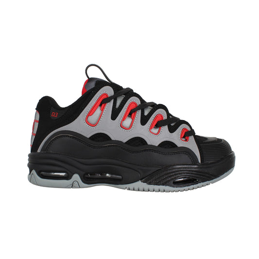 OSIRIS - D3 2001 BLACK/LITE GREY/RED