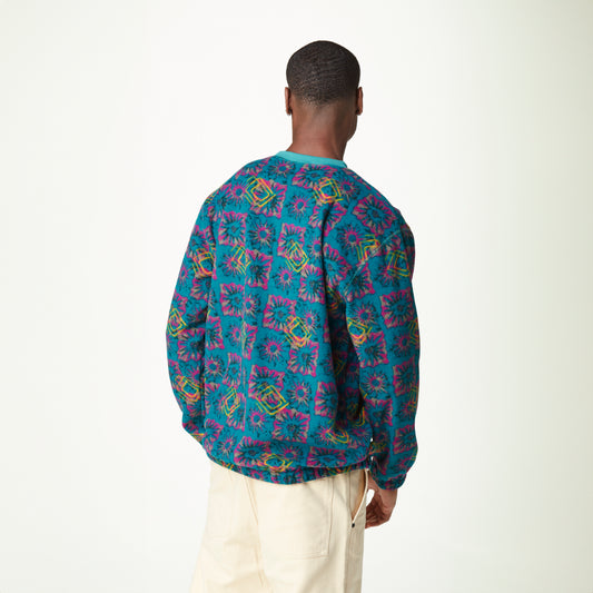 PICTURE CLOTHINGS - KIVARO FLEECE CREW - Fizzy Print