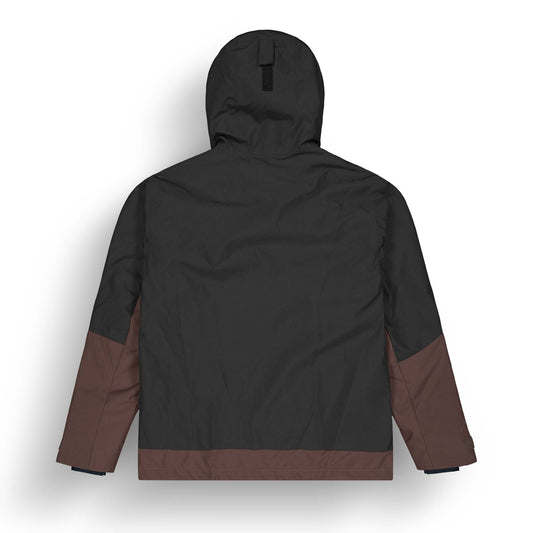 PICTURE CLOTHINGS - NITRIC SNOWBOARD JAKET - Chicory Coffee Acid Lime Black