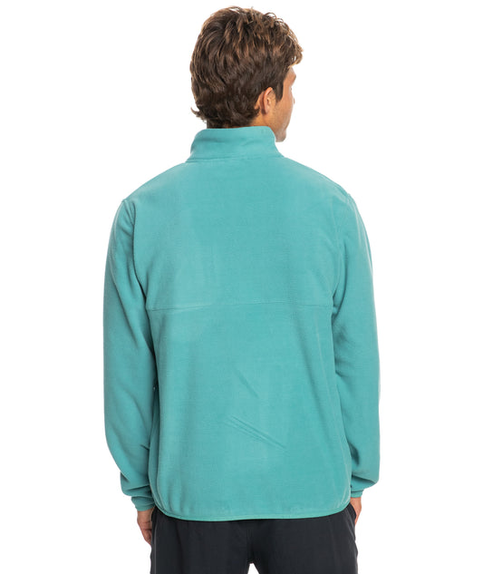 QUIKSILVER - QS Fleece No Destination 2 Half Snap - brittany blue