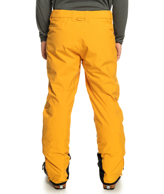 QUIKSILVER - QS Pantalone snow Boundry Pt - mineral yellow