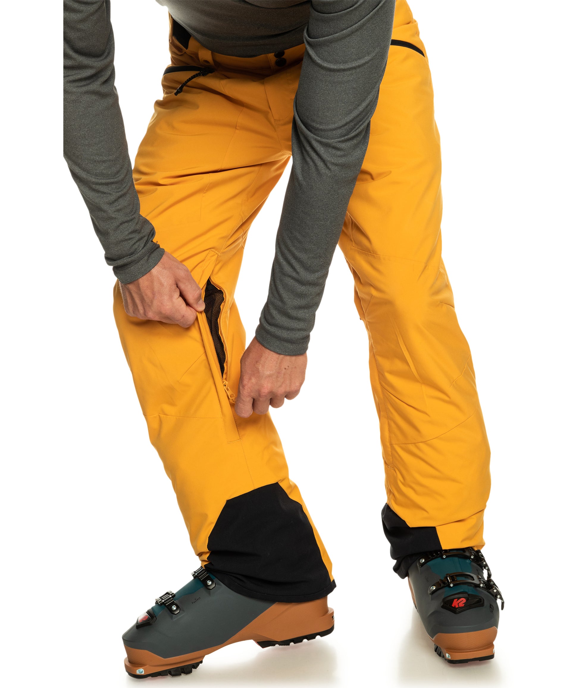QUIKSILVER QS Pantalone snow Boundry Pt - mineral yellow