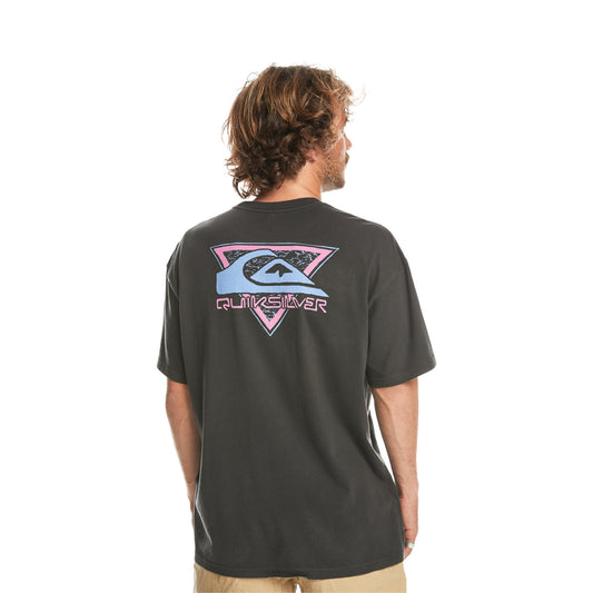 QUIKSILVER - T-shirt Take Us Back Logo SS - tarmac