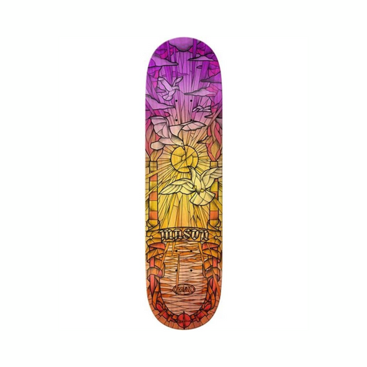REAL - Chrome Cathedral Silva Skateboard Deck 8.38"
