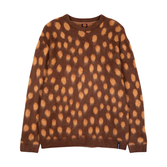 Santa Cruz - Jaguar Knit Crew - Brown