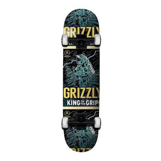 SKATEBOARD COMPLETO GRIZZLY GRIZZILLA COMPLETE 8"