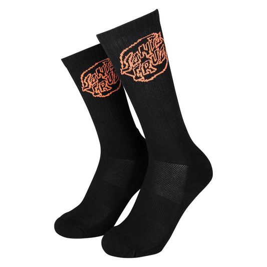 SANTA CRUZ - Fever Dream Dot SOCKS- Black