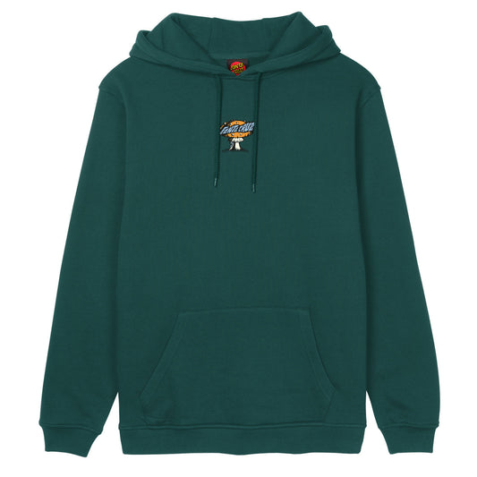 SANTA CRUZ - WINKOWSKI ALIEN CREEP HOODIE - Rainforest