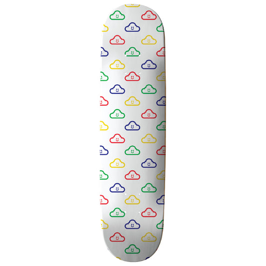 TAVOLA SKATEBOARD THANK YOU GOOD CLOUDS PRIMARY 8.25"