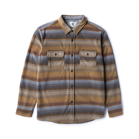 VISSLA - Eco-zy LS Polar Flannel-KHA