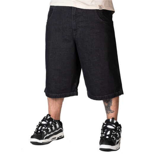 Blueskin - Bermuda Baggy WAREKO - C - BLAK LF5042 ONLY ST.W. BLACK | Denim Nero
