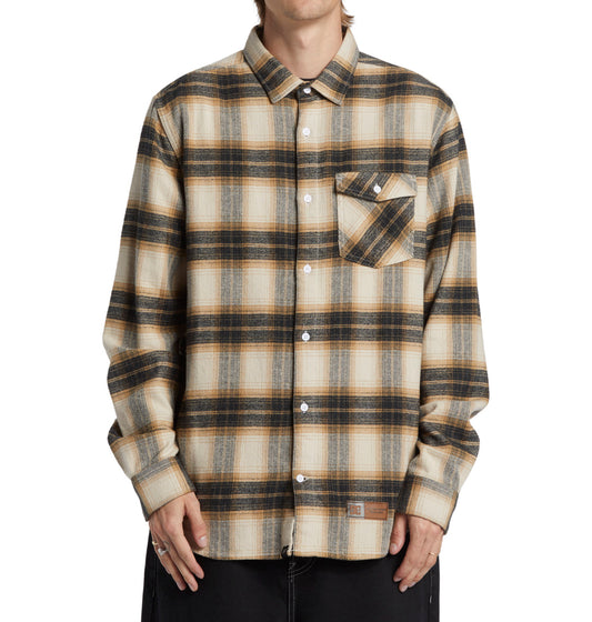 DC SHOES - Camicia  Marshal Flannel - silver lining plaid