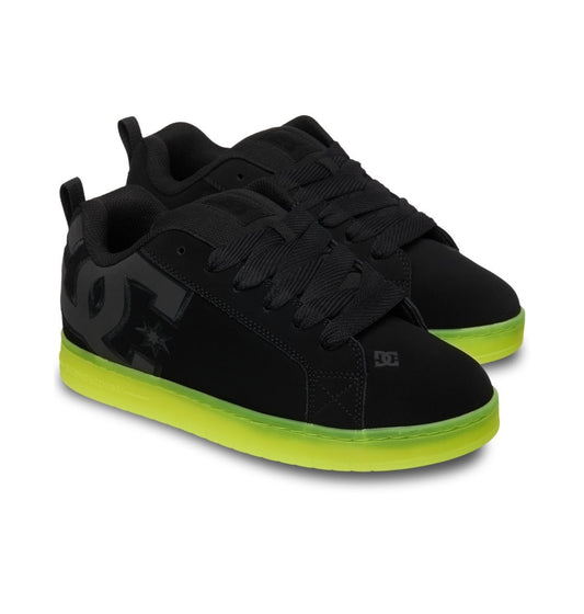 DC Court Graffik - black/lime