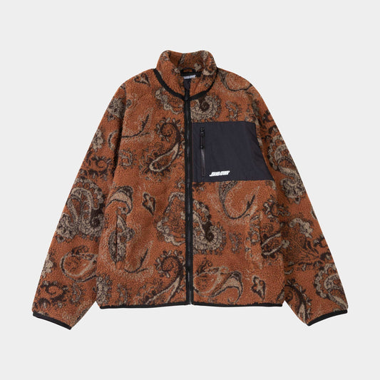Santa Cruz Freestyle Jacket Rust Paisley